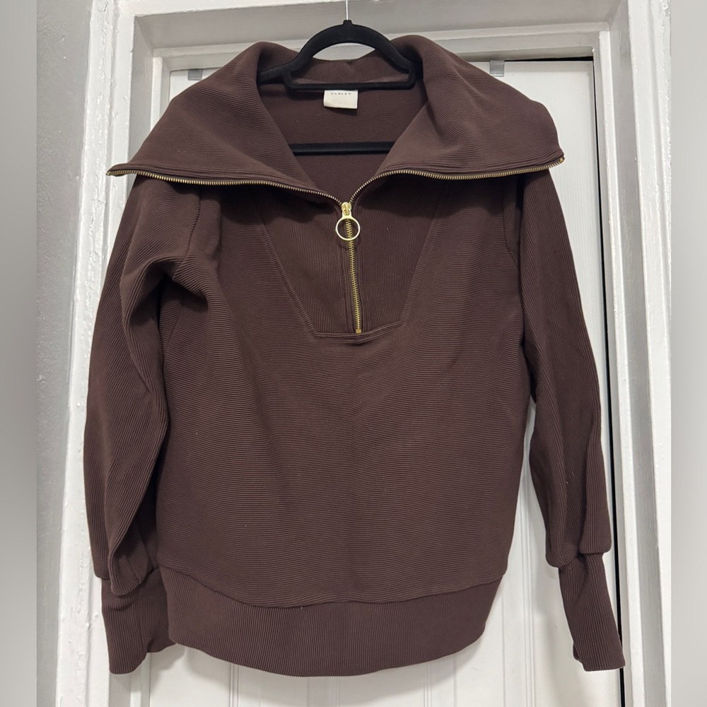 Anthropologie Varley Hawley Half-Zip Sweatshirt